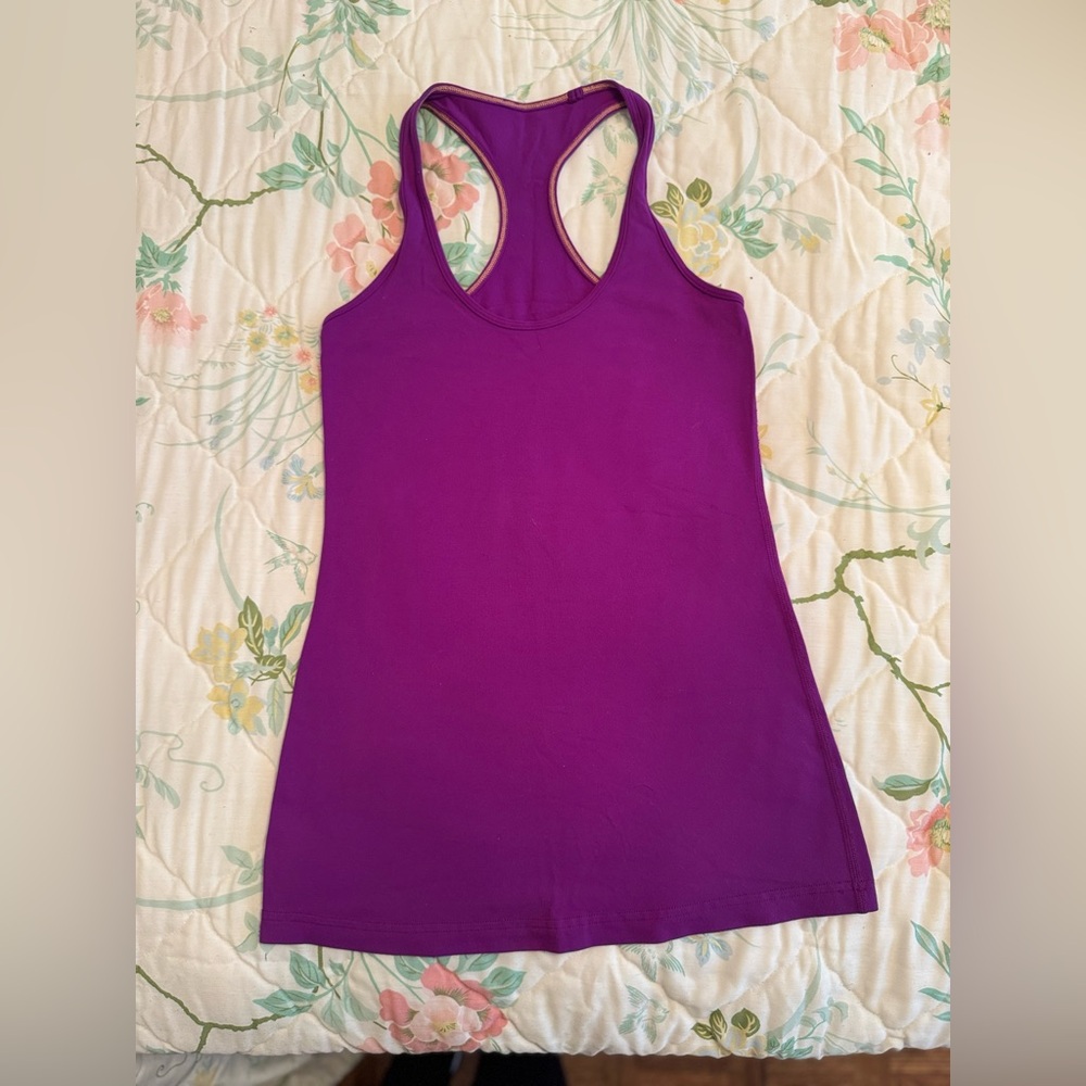 lululemon athletica Vibrant Purple Tank Top